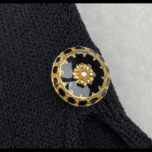 St. John Collection by Marie Gray Sz 6 Suit Jacket Knit Blazer Old Money Luxury - Picture 4 of 12